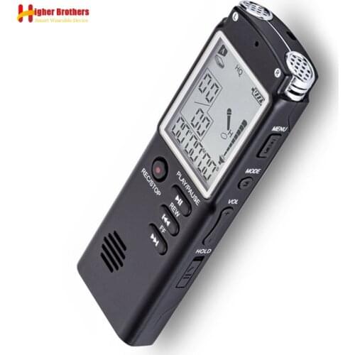 T60 8G/16G/32G Voice Recorder USB Professional 96 Hours Dictaphone Digital Audio Voice with WAV MP3 Player Microphone Recorder