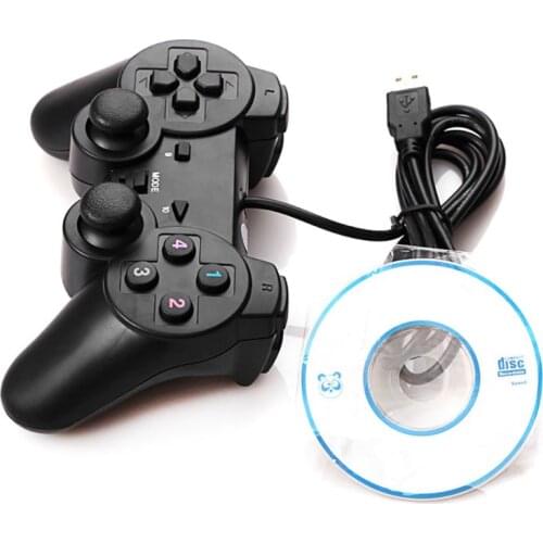 Wired USB 2.0 Game Controller Gamepad Joystick Joypad for PC Laptop Computer