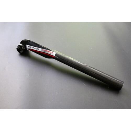 TEMANI bike full carbon seatpost Offset 5mm 25mm T800 27.2/30.8/31.6MM
