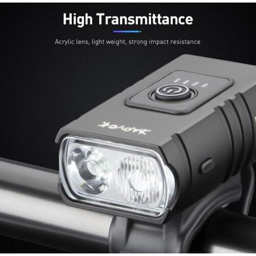 Bike Light USB LED Rechargeable Set Mountain Cycle Front Back Headlight Lamp Flashlight Light Waterproof Bicycle Lamp Mountain