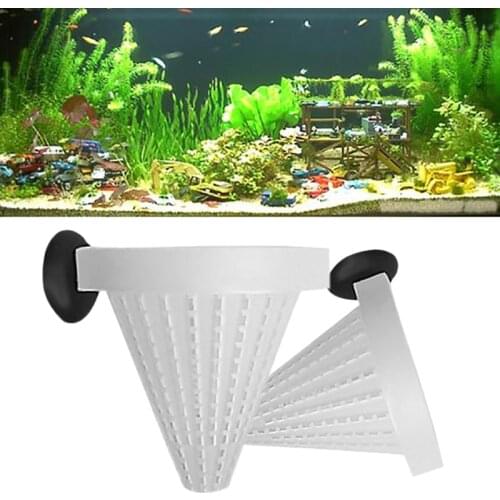 1PCS Cone Worm Feeder Aquarium Fish Food Live Worm Bloodworm Cone Feed Brine Shrimp Feeding Feeder Supplies