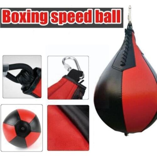 1pc Swivel Speed Ball Fitness Boxing Pear Balls Set Punching Bag Box Shipping Accessory Equipment Free Professional Trainin Q4B9