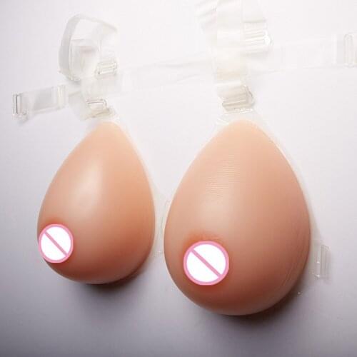 3200g/pair Silicone Breast Forms Realistic Breasts Silicone Breast For Crossdressers And Transvestites