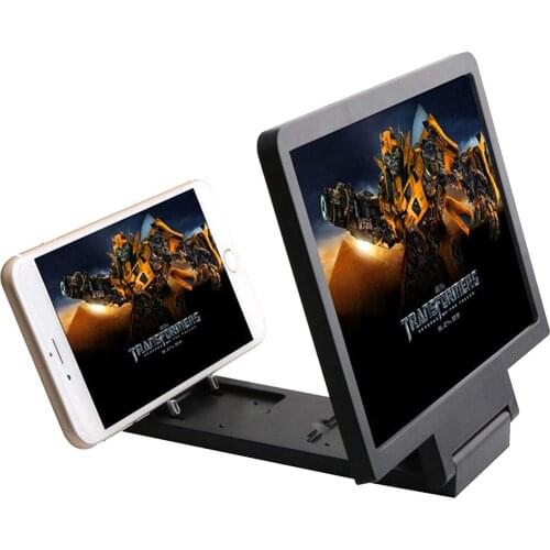 3D Screen Amplifier Mobile Phone Screen Video Magnifier For Cell Phone Smartphone Enlarged Screen Phone Stand Bracket New Sale