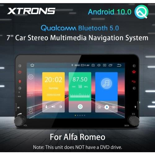 7" Android 10.0 Car Multimedia Stereo Player GPS For Alfa Romeo 159 939 Brera Spider 2006 2007 2008 2009 2010 NO DVD
