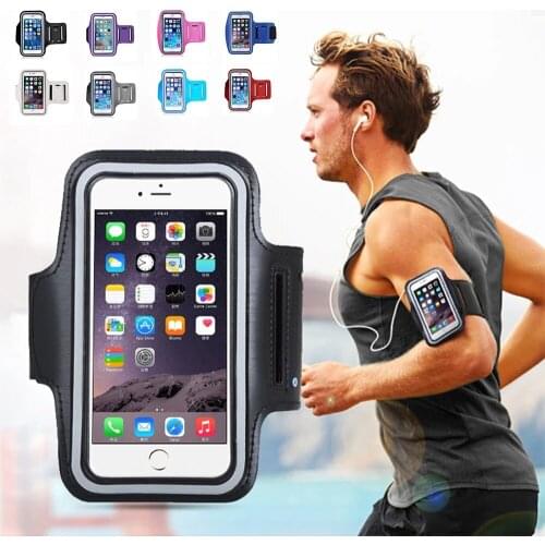 4.0/6.5 inch Case phone Sport Armband fashion Holder For Womens on hand smartphone handbags sling Running Gym Arm Band Fitness