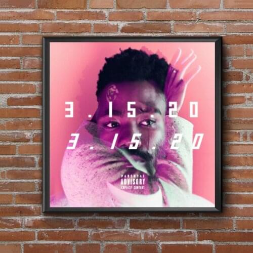 Childish Gambino - 3.15.20 Music Album Cover Poster Music Singer Star Canvas Poster Wall Painting Home Decoration ( No Frame )