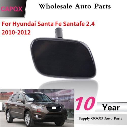 CAPQX For Hyundai Santa Fe Santafe 2.4 2010 2011 2012 Headlamp headlight washer nozzle cover shell cap shell Housing 98680-2B500