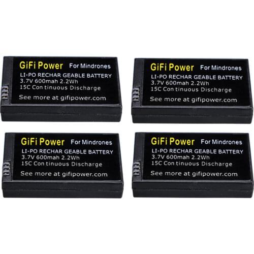 Upgraded 3.7V 600mAh Replacement Lipo Battery For Parrot Jumping Sumo Swing Mambo Rolling Spider Mini Drone