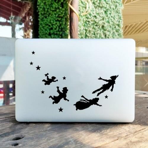 Peter Pan Cartoon Laptop Cover Sticker for MacBook Pro 16" Air Retina 11 13 15 Inch Mac Book Skin Vinyl 14" MSI Notebook Decal