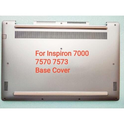 New for Dell Inspiron 17 7570 7573 7580 Base Bottom case Bottom Cover upper case palmrest 055RM8 G3CRP 0X9TYP 096D77 Pink P70F