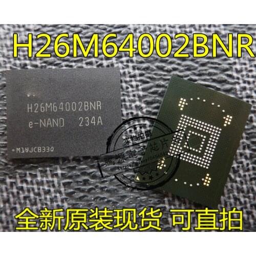 New Original H26M64002BNR BGA169Ball EMMC 32GB BGA-169