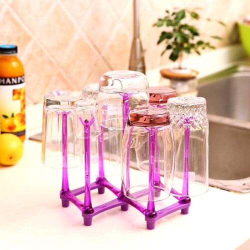 Baby Feeding Bottle Rack Drying Nipple Stand Cup Storage Folding Drainer Dryer