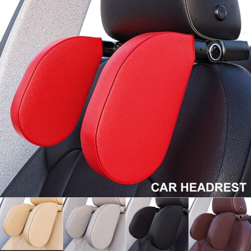 Car Seat Headrest Pillow Adjustable Head Neck Support aromatherapy Detachable Head Pillow Travel Sleeping Cushion for Kids Adult