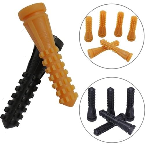 RBCFHl 10-70PCS 9.5cm Poultry Plucking Fingers Hair Removal Machine Glue Stick Chicken Plucker Beef Tendon Material Corn Rod