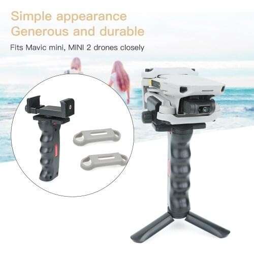 Handheld Stablizer Holder Mount Selfie Stick Bracket Landing Shooting For DJI Mavic Mini 2 se Beam Propeller Drone Accessory
