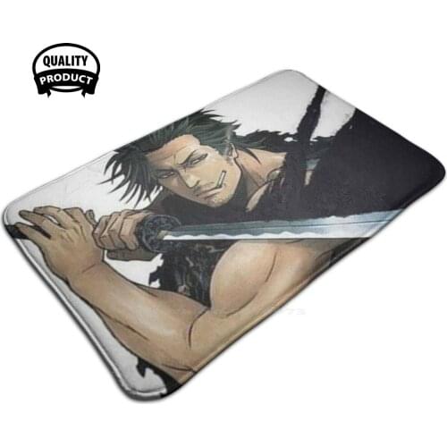 Yami Sukehiro Comfortable Door Mat Rug Carpet Foot Pad Black Clover Pole Demon Devil Black Bulls Yami Sukehiro Clover Kingdom