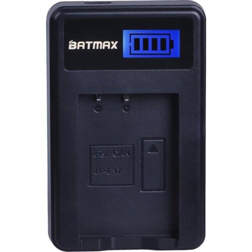 1Pc LP-E17 LP E17 LPE17 LCD Display Charger for Canon LP-E17 LP E17 battery Cameras EOS 750D 760D T6i T6s M3 Kiss X8i 8000D