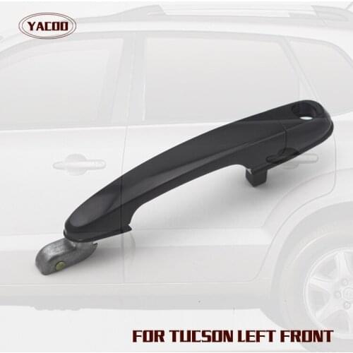 1PCS FRONT LEFT OUTSIDE DOOR HANDLE FOR HYUNDAI TUCSON 2005-2009 2005 2006 2007 2008 2009