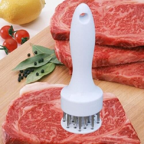 Stainless Steel Meat Tenderizer Needle Meat Hammer Tenderizer Cooking Tools Kitchen Tools Cooking Baking Accessories