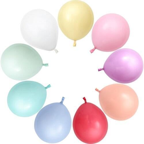 50Pcs 10inch Macaron Latex Balloons Pastel Candy Balloon Wedding Birthday Party Decor Baby Shower Decor Air Globos