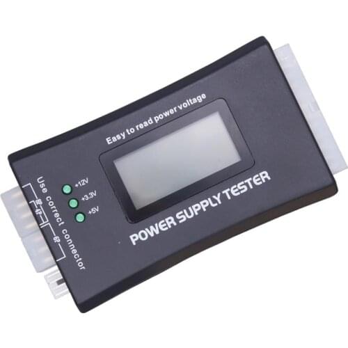 ATX Digital LCD Power Bank Supply Detection Computer Main Power Tester