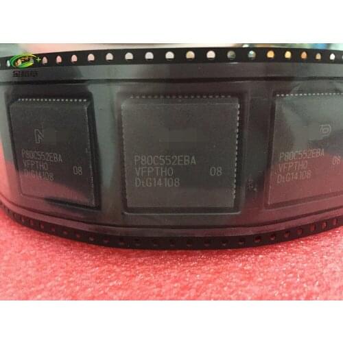 Free shipping 250PCS P80C552EBA P80C552 80C552 PLCC68 High quality In stock