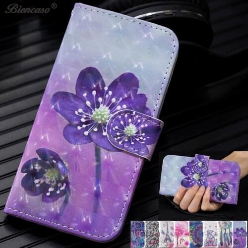 Flower Wallet Case For Samsung Galaxy Note 8 9 10 Plus 20 Ultra A32 A10S A22 A51 A71 S20 FE S9 S8 PU Leather Flip Cover Coque