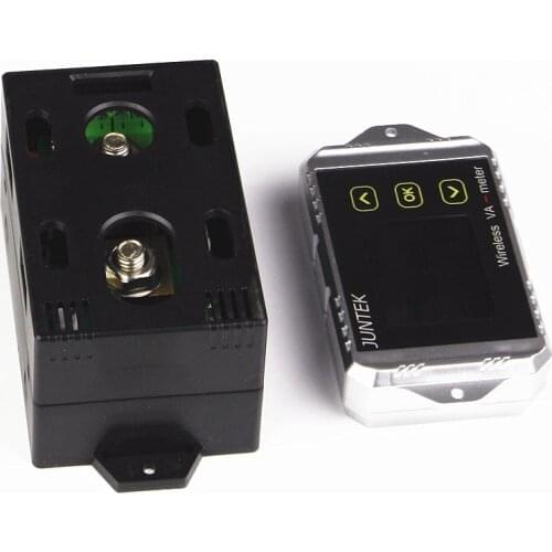 DC 120v 100A Wireless Voltage current KWh Watt Meter 12v 24v 48v 72v 96v Battery Capacity tester Power monitoring 100A Shunt