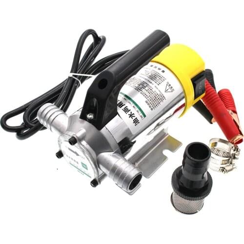 Diesel Oil Pump 12V 24V 220V Kerosene Diesel Oil water Pump Filling Positive and negative function 50L