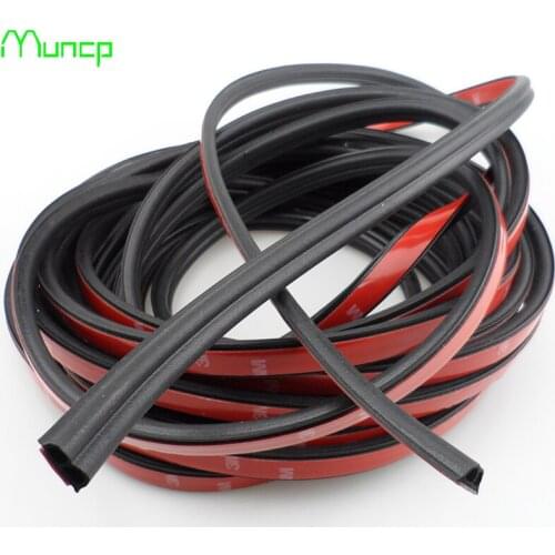Muncp 5 meter B type door seal use in car door B pillar car rubber strip for BMW E46 E52 E53 E60 E90 F01 F20 F10 F30 F15 X1 X3