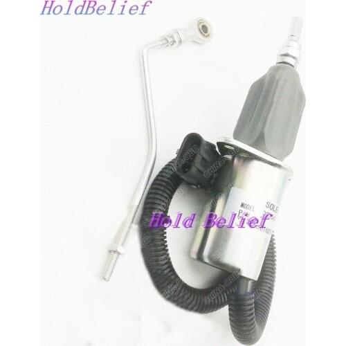 Fuel Shutoff Solenoid 3935459 SA-4763-24 24 for 5.9L 8.3L Engine