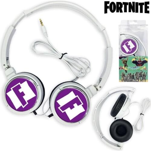 Fortnite Universal Wired Gaming Music Headphones peripheral Music Stereo Earphone Computer Mobile Phone Headset Kids Toys Gift