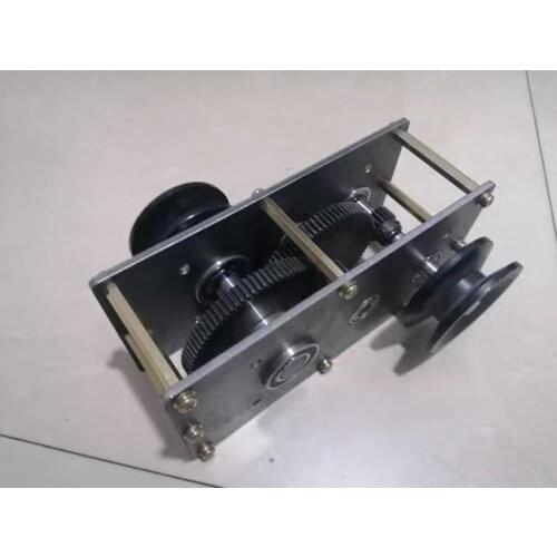 Cranked generator wind up gearbox diy hydraulic drive pulley speed increase ratio transmission gearbox be customized 1 :: 22