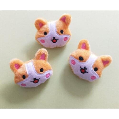 Cartoon Plush Brooch toys dog Doll Toy For girl women plush Stuffed Toys dolls lolita accessories B1264