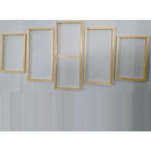 5 Panel Wood Frame Set for Canvas Oil Painting Tool Custom DIY Inner Wooden Frame Wall Art