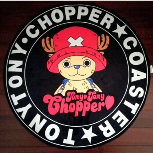 Anime Tony Chopper Doormat Floor Mat Round Carpet Rug Home Carpet Hotel Living Room Floor Mats Anti Slip