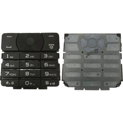 Original Keypads For Philips E180 E181 Cellphone key Button For Xenium E180 E181Mobile Phone Keypad