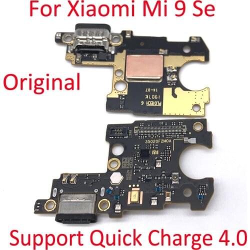 Original USB Charging Port Connector Board Flex Cable With Mic Microphone For Xiaomi Mi 9 Se Mi 9 Mi 9 Lite Mi9 Pro