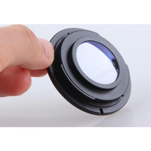 M42 to AI Lens Adapter Ring M42 Lens to M42- AI Mount Adapter Converter with glass D3200 D3300 D5100 D5200 D5500 D7100 D90