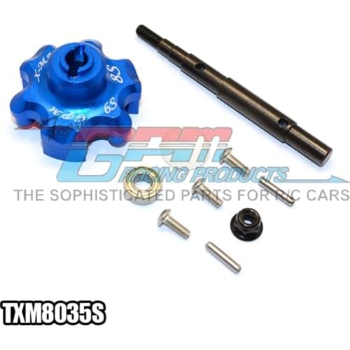 RC Car Parts X-MAXX 1/5 6S 8S Upgrade Accessories Aluminum Alloy Transmission Cush Drive Housing Mount With Drive Shaft