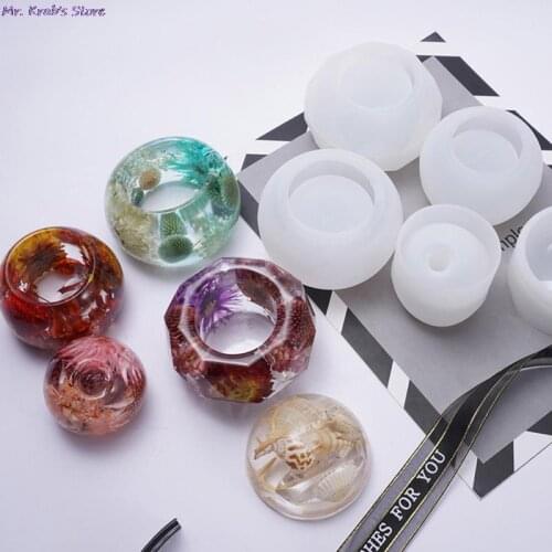 DIY Crystal Epoxy Mold Pen Inkwell Storage Pen Insert Pendulum Table Decoration Decoration Creative Silicone Mold