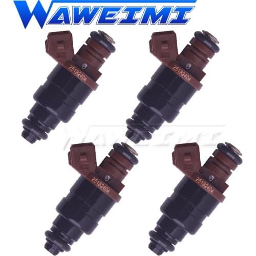 WAWEIMI 4 Pieces Fuel Injector OE 25182404 For Chevrolet Daewoo Lacetti MK1 1.6 16V Brand New 96332261