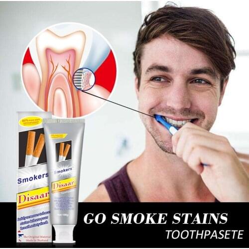 100G Tooth Care Toothpaste Dental Daily Use Teeth Whitening Remove Smokers Stains Fights Plaque decay Strengthen Teeth Oral Care
