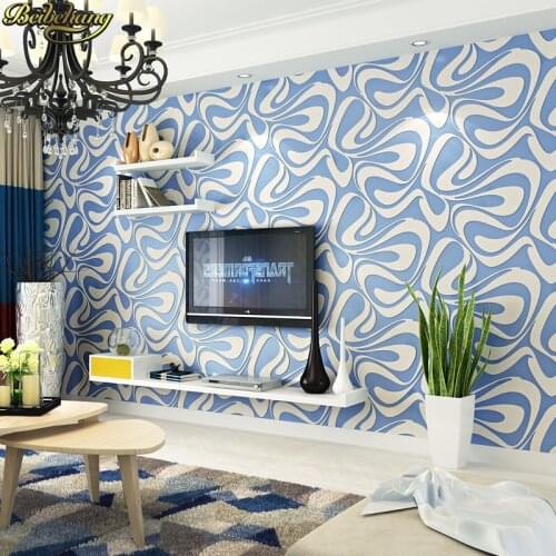 Beibehang papel de parede 3d Deerskin abstract geometric stripe wallpaper for walls 3 d Luxury relief wall papers home decor