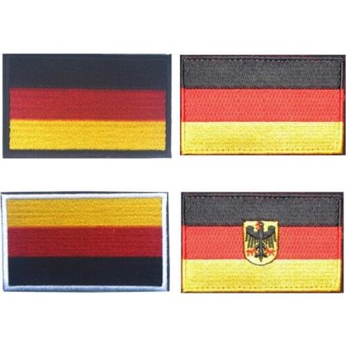 3D Embroidery Badge Armband Germany Flag Eagle Shield Military Tactics Patch Military Striped Bandage Bandage Flag
