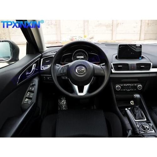 Android 10.0 IPS 8G+128G For MAZDA 3 2013-2019 Carplay Multimedia Player Stereo Tape Recorder GPS Navi Auto Radio Head unit DSP