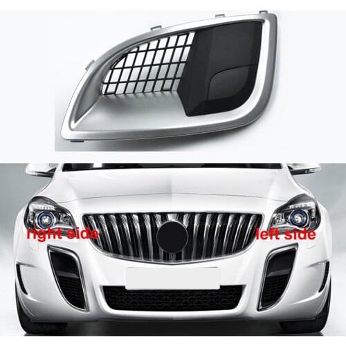 For Buick Regal GS 2009-2015 Fog Light Cover Fog Lamp Shell Front Bumper Lampshade Decorative Cover