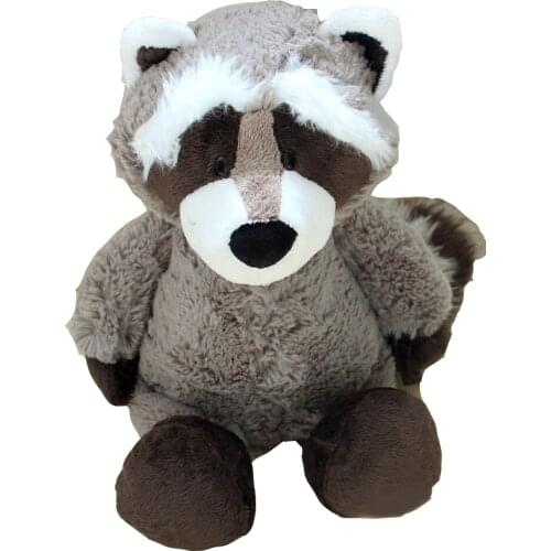 BOLAFYNIA Raccoon cartoon plush toy doll birthday Christmas gift children Stuffed toy