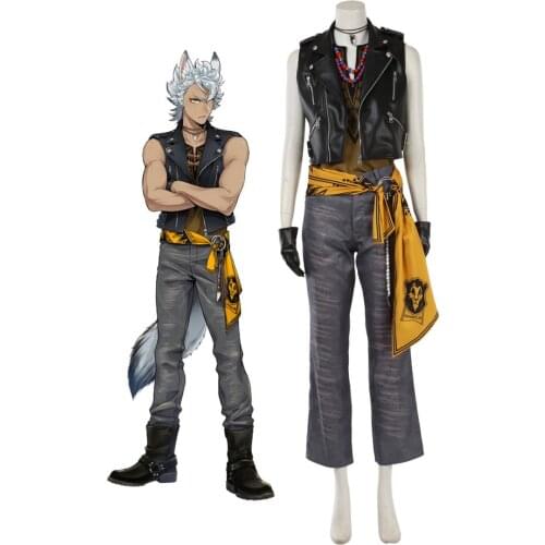 Twisted-Wonderland Savanaclaw Jack Howl Cosplay Costume Custom Made